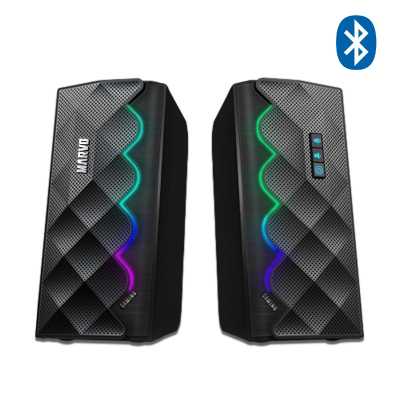 Parlante Sg-269 Marvo Negro Rgb Bluetooth