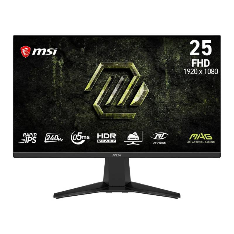 Monitor 24.5 Msi Mag 255F X24 Fhd 1920X1080 240Hz Rapid Ips