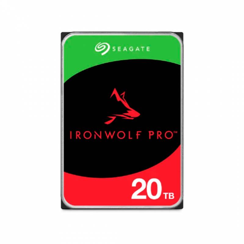 Disco Duro Seagate Ironwolf Pro 20 Tb St20000Nt001  7200Rpm 256Mb Sata3  Dh966Sea60