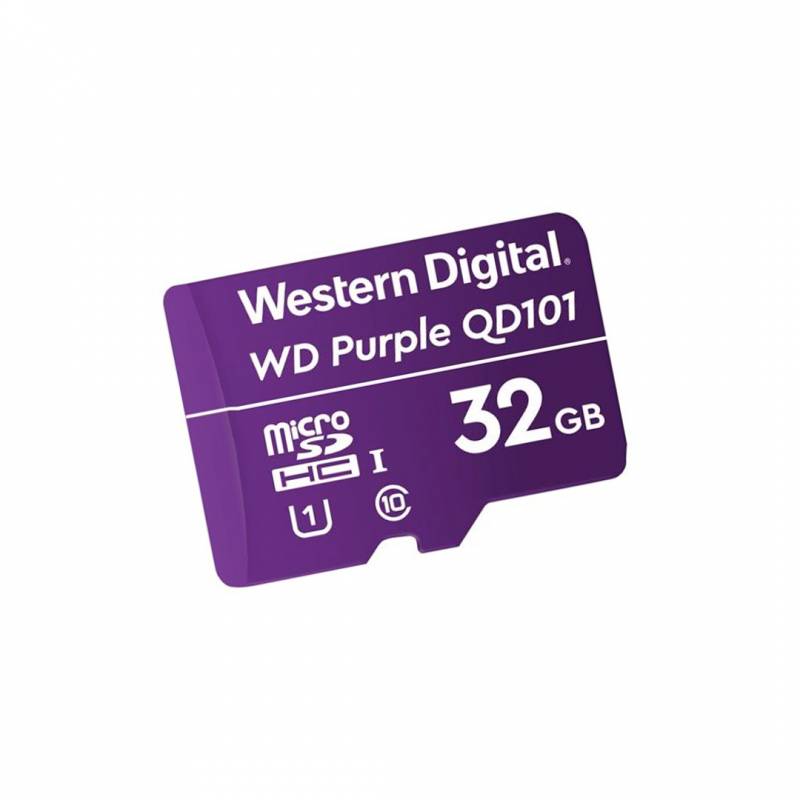 Tarjeta De Memoria Western Digital Wd Purple Microsd 32Gb
