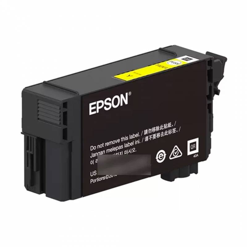 Cartucho De Tinta Epson Original T40W420 50Ml Amarillo