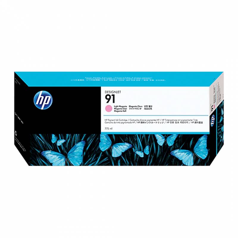 Cartucho De Tinta Original Hp Light Magenta. C9471A (91)