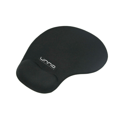 Mouse Pad Mp6001Bk Unno Ergonómico Gel Antideslizante Negro