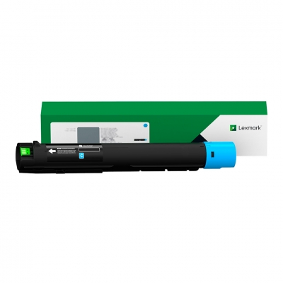 Toner Original Lexmark 85D0Hc0 Cyan. Rendimiento 16.500 Copias.