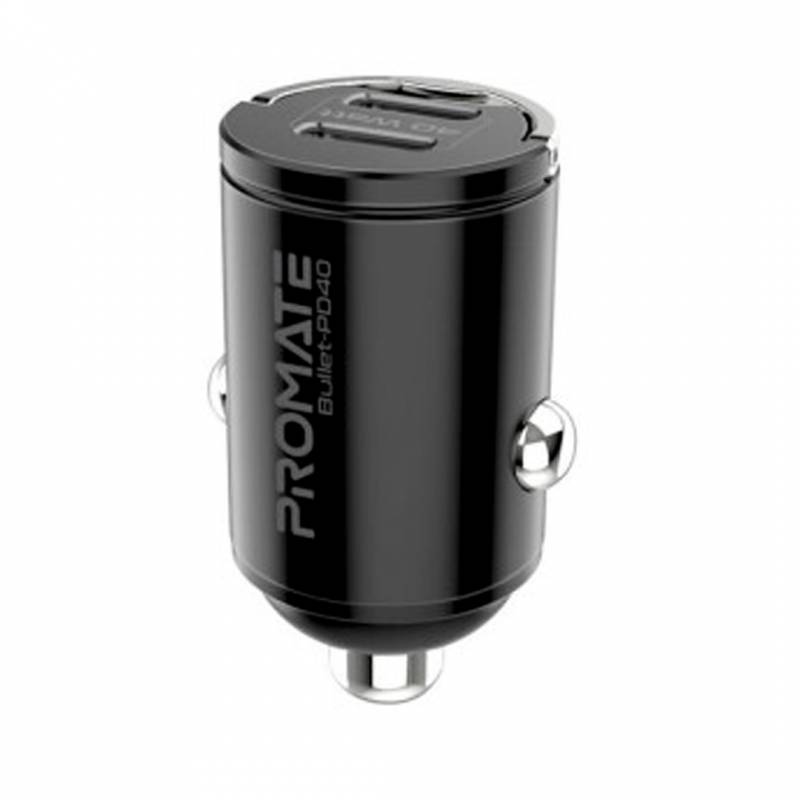 Cargador De Auto Promate Bullet-Pd40