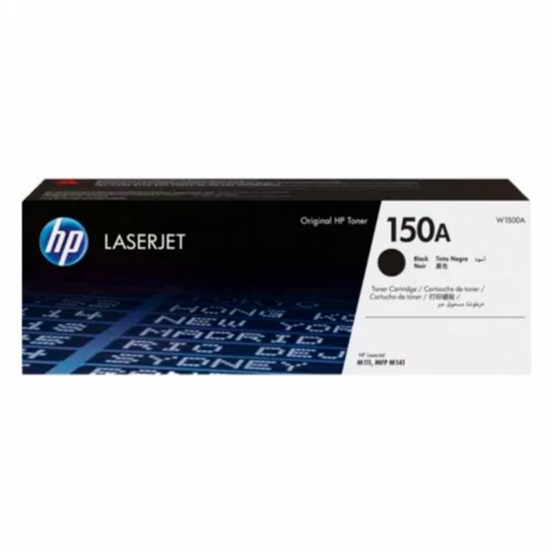 Toner Original Hp W1500A (150A) Negro. Rendimiento 975 Copias.
