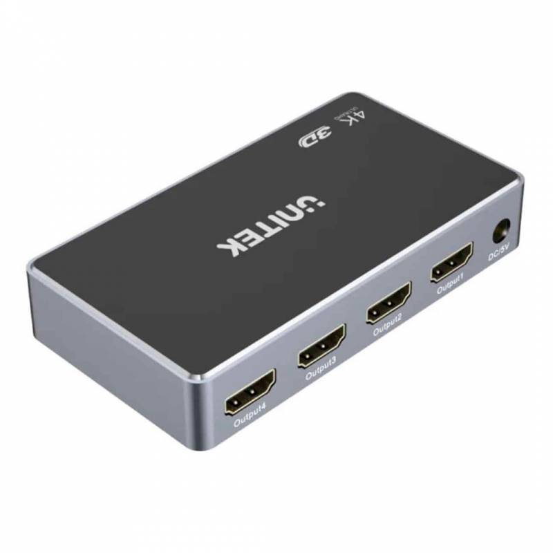 Splitter Unitek Hdmi 4K De 4 Puertos V1109A / Spl08