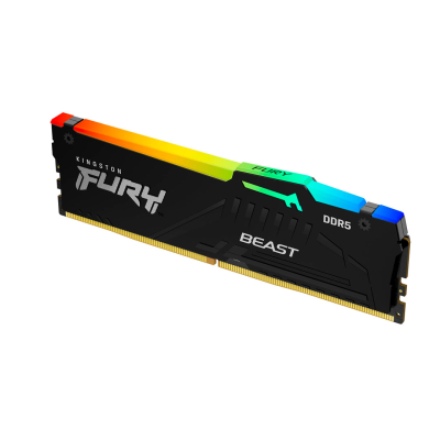 Memoria Ram Kingston Fury Beast Rgb Expo 32Gb Dimm Ddr5 6400Mhz