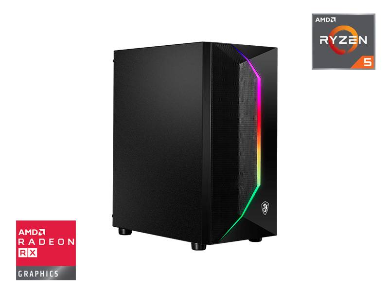 Pc Gaming Mercurio.- Ryzen 5 4500 - 8Gb - 256Gb - Rx 6500 Xt