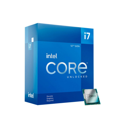 Procesador Core I7-12700K Bx8071512700K Intel Socket Lga1700 Box Sin Fan.