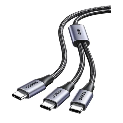 Cable Splitter Usb-C 35087 Ugreen 100 W Gris.