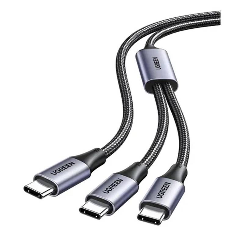 Cable Splitter Usb-C 35087 Ugreen 100 W Gris.