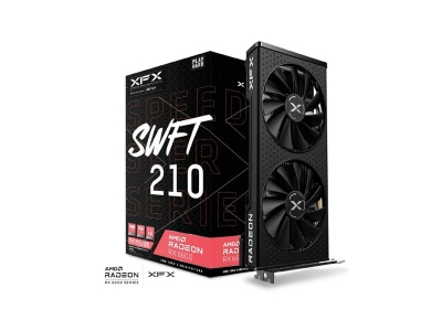 Tarjeta De Video Xfx  Rx 6600 Vga Speedster Swift 210 8Gb Gddr6.