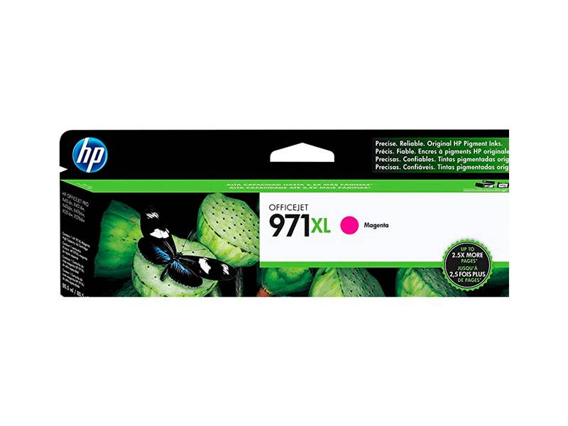 Cartucho De Tinta Original Hp  Magenta. Cn627Am (971Xl)