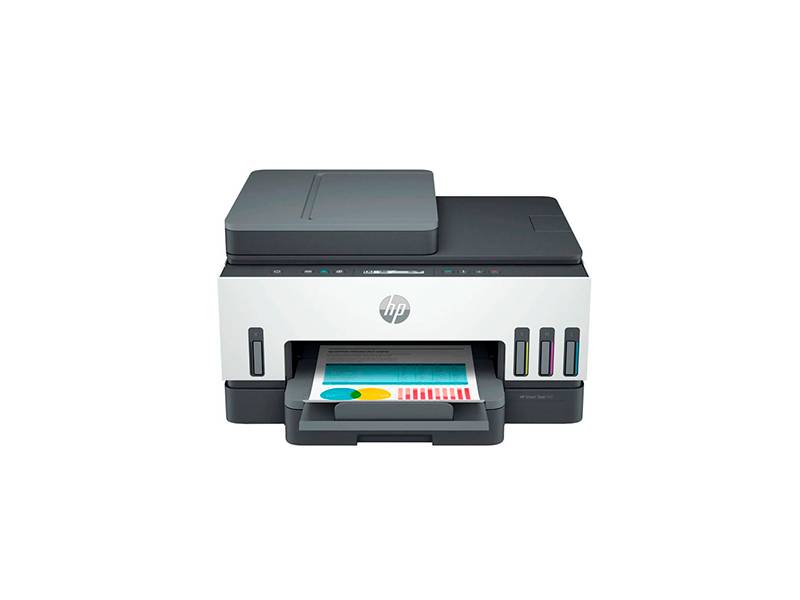 Multifunciã³N De Tinta Hp Smart Tank 750 Color A4 Con Adf Y Dãºplex Automã¡Tico