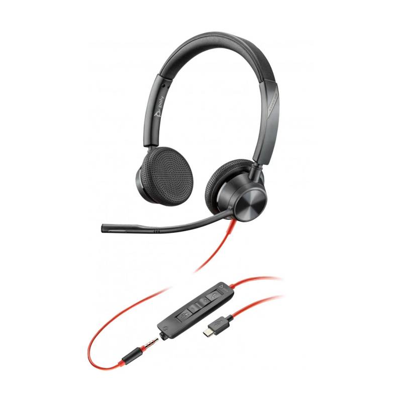 Auriculares Poly Blackwire 3325 Stereo Usb-C