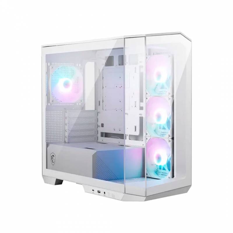 Gabinete Gamer Msi Mag Pano M100R Pz Blanco