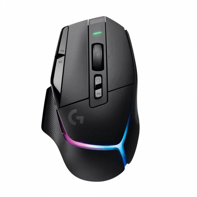 Mouse Logitech G502 X Plus Lightspeed Inalã¡Mbrico Hero 25K Rgb Negro