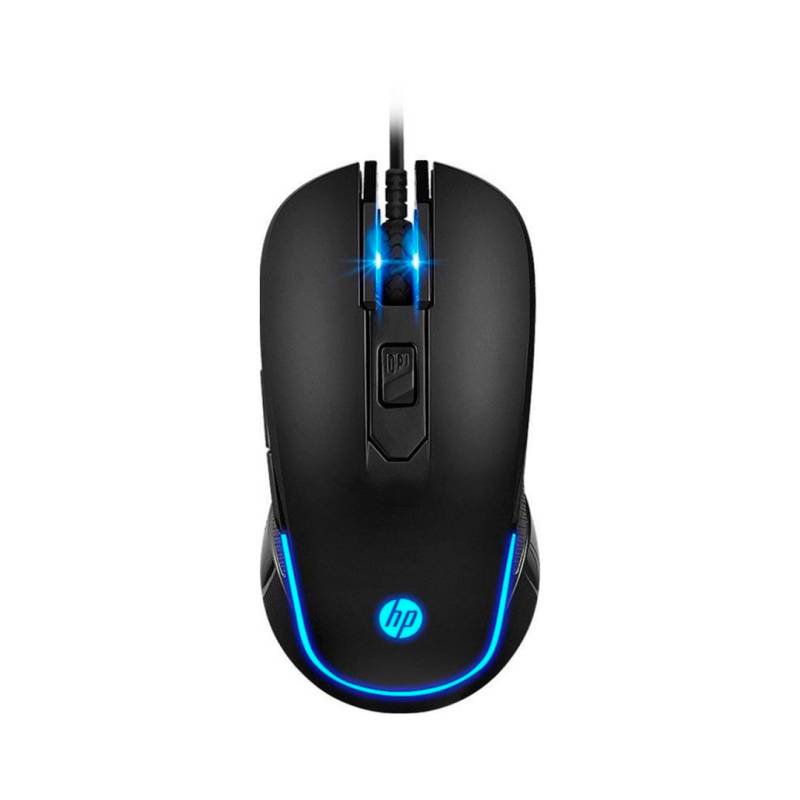 Mouse Gaming Usb Hp M200 2400Dpi Retroiluminado
