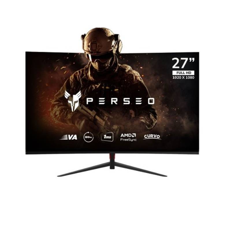 Monitor Curvo Mpzc.27Pf.180H Perseo 27 Va Fhd 180 Hz Negro.