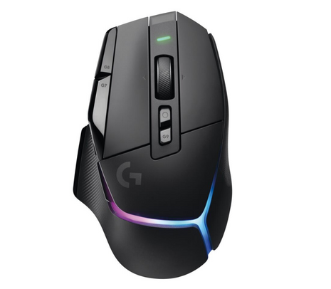 Mouse Gamer Logitech G502 X Plus Lightspeed Inalã¡Mbrico 25.600 Dpi Rgb Negro
