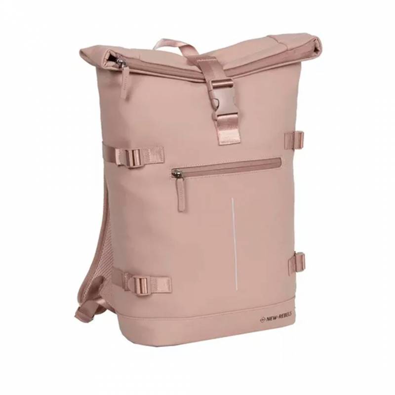 Mochila New Rebels William Riverside 15 Rosa.