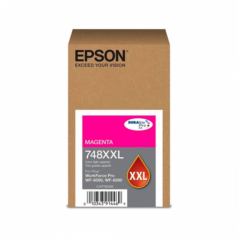 Cartucho De Tinta Epson Original 748Xxl Magenta