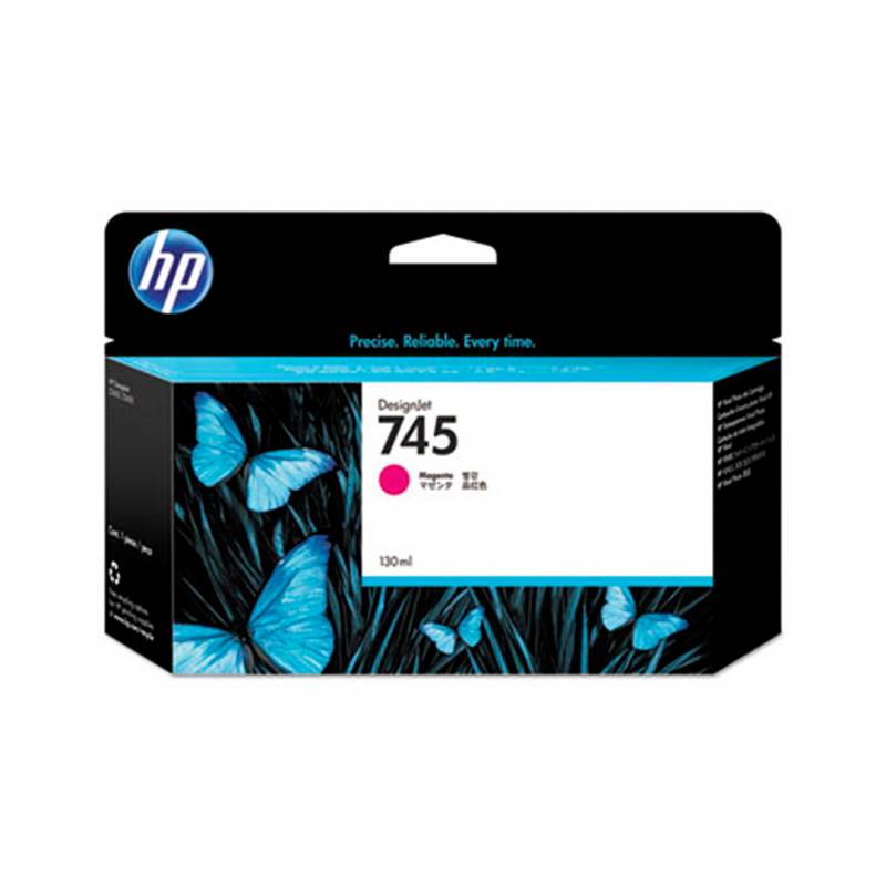 Cartucho De Tinta Original Hp Magenta. F9J95A (745)