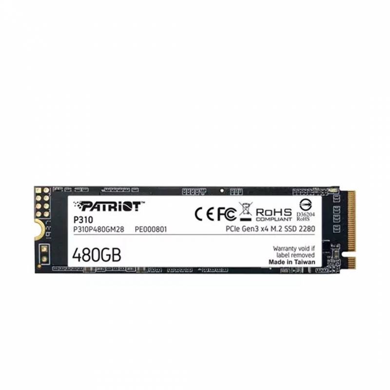 Disco Solido Patriot Ssd P310 480Gb M.2 2280 Pcie 3X4