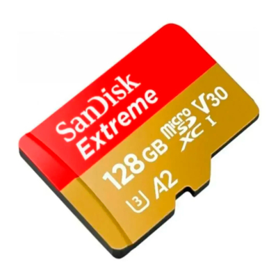Tarjeta De Memoria Flash - 128 Gb - Sandisk Extreme -  (Adaptador Microsdxc A Sd Incluido) Sdsqxaa-128G-Gn6Aa