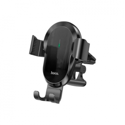 Soporte De Smartphone Y Cargador Para Auto Hoco Ca105 Negro