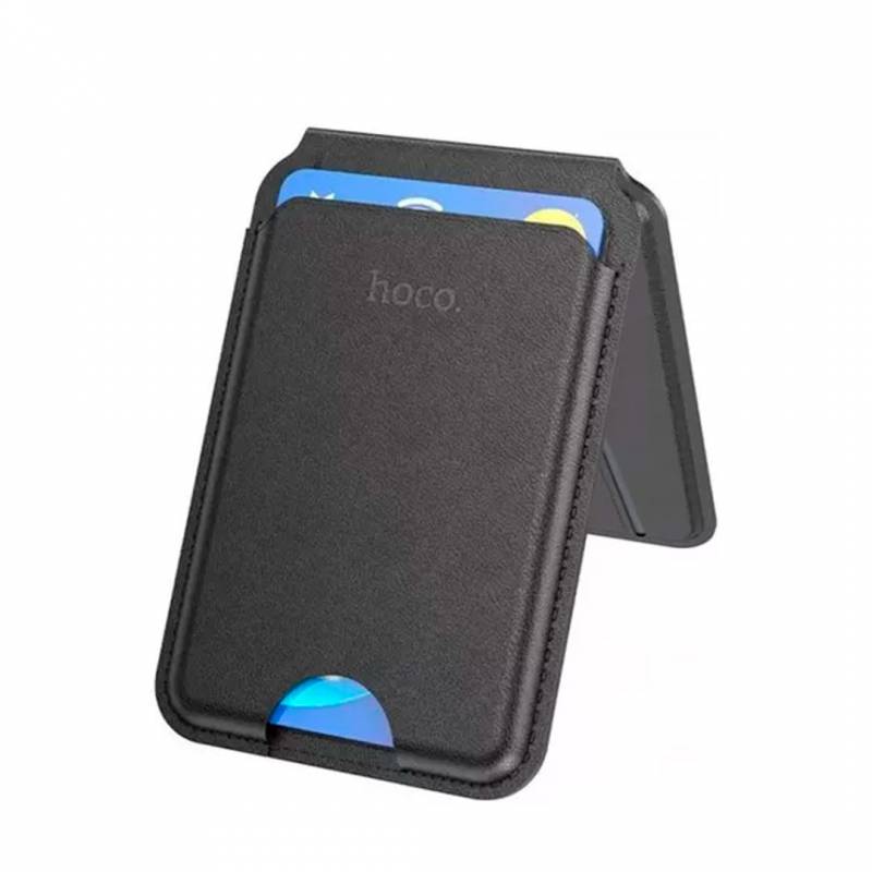 Portatarjetas Hoco Gt3 Idol Magnetico Negro.
