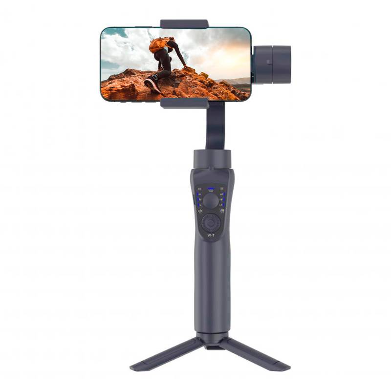 Gimbal Jx Robot S5B 3 Ejes Bluetooth Para Smartphone Y Gopro Con Trã­pode
