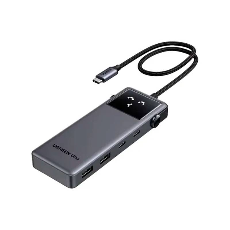 Hub Ugreen Robot Uno Tipo C 6 En 1 100W