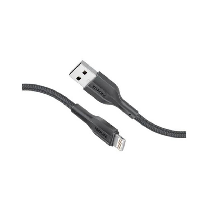 Promate Xcord-Ai200.Black Cable Usb-A A Lightning 2M