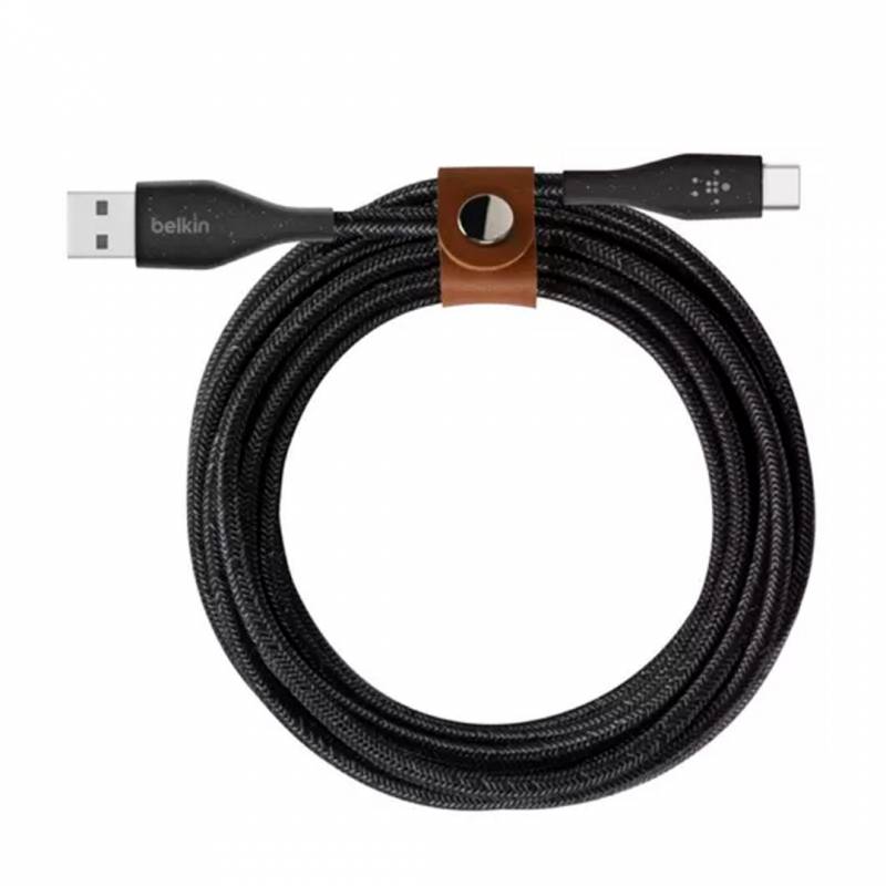 Cable Belkin F2Cu069Bt04-Blk Usb-A A Usb-C 2.0 Negro 12W 1M.