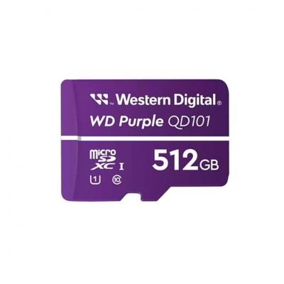 Memoria Micro Sd Western Digital Violeta Sdhc 512Gb 500Cl