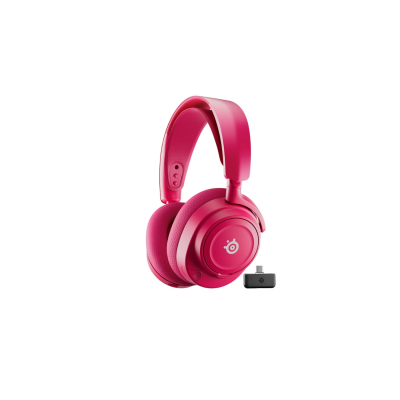 Auriculares Gamer Steelseries Arctis Nova 7P Gen 2 Wireless Magenta Bluetooth / 2.4 Ghz
