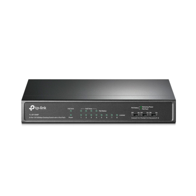 Switch Tp-Link Tl-Sf1008P 8 Puertos 10/100 4 Poe