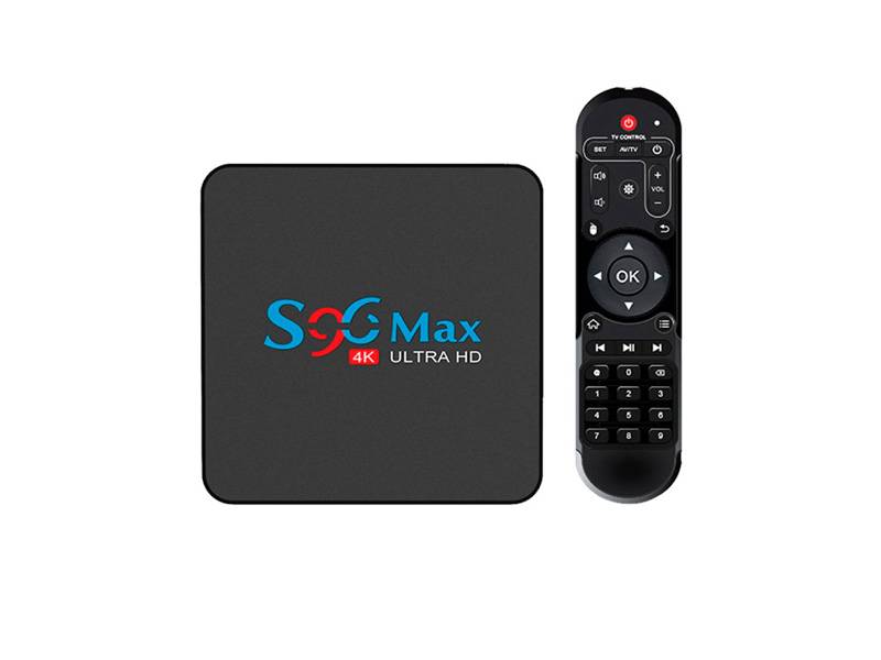 Tv Box S96 Max 64Gb Y 4Gb Ram 4K Ultra Hd Con Android 10