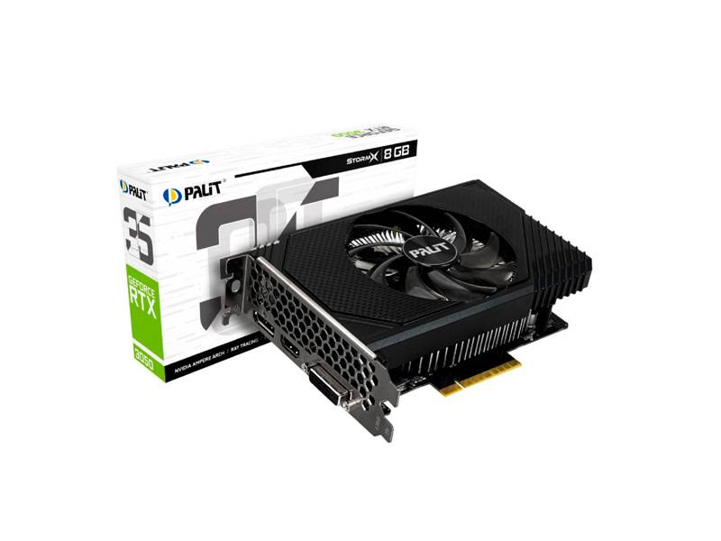 Tarjeta De Video Palit Vga Nvidia Etx 3050 Stormx 8Gb Gddr6.