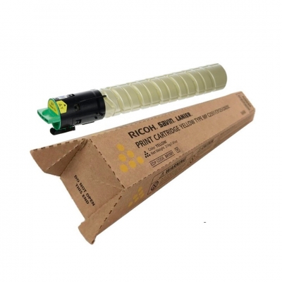 Toner Original Ricoh 841501 Amarillo. Rendimiento 9.500 Copias.