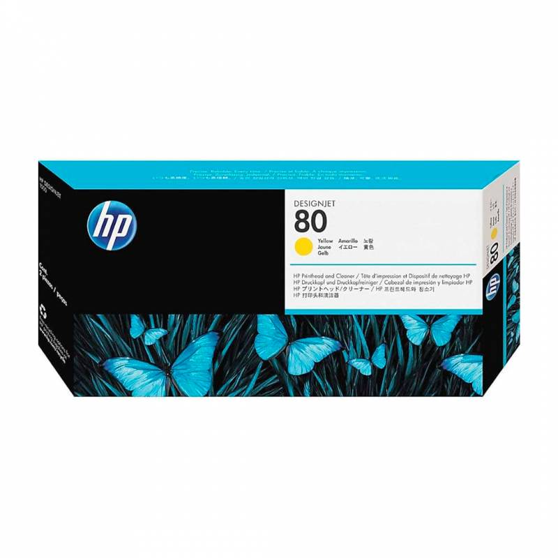 Cabezal Original Hp Amarillo C4823A (80).