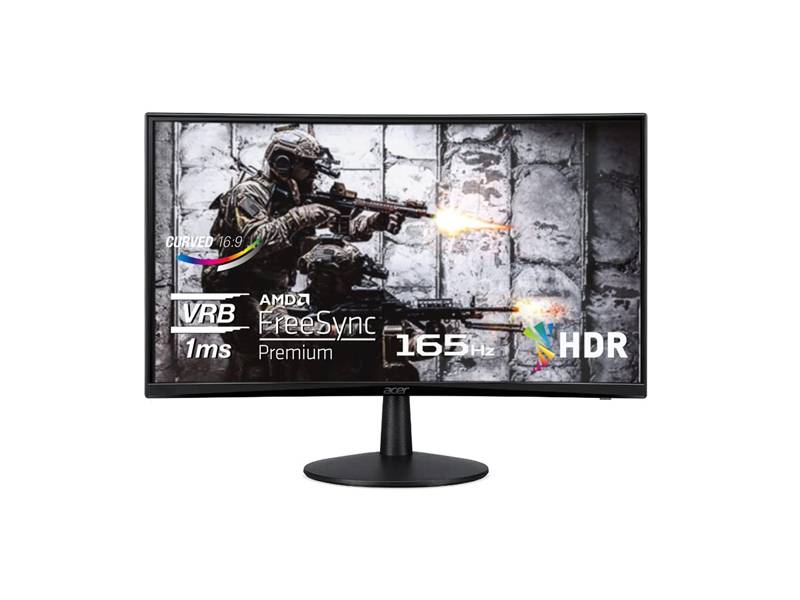 Monitor Acer Ed240Q Bi Gamer 23.6 Curvo Fhd