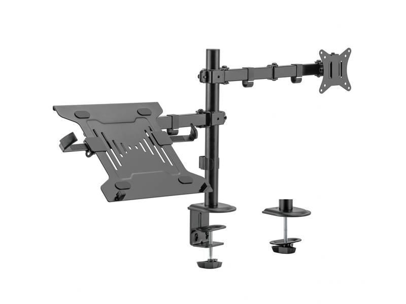 Soporte Brateck Para Monitor Hasta 32 Y Notebook Hasta 15.6