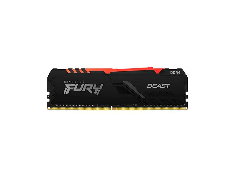 Memoria Ram Kingston Fury Beast  8Gb Dimm Ddr4 3600 Mhz