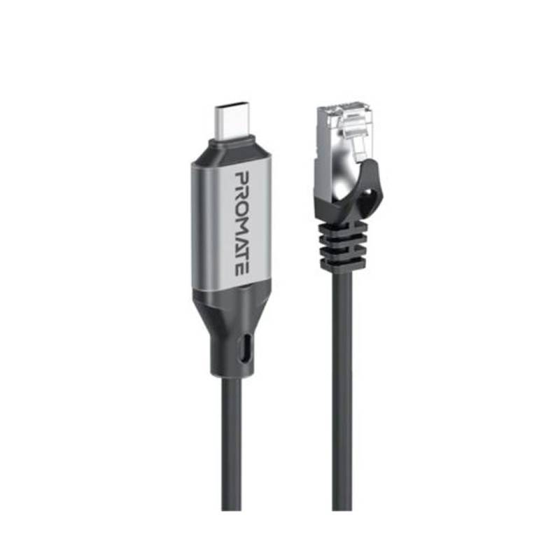 Promate Clink-Rj45 Adaptador Usb-C A Rj45 5M