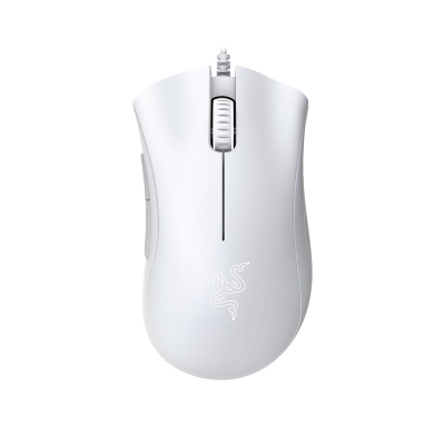 Mouse Gamer Cableado Deathadder Essential Rz01-03850200-R3U1 Razer Blanco Rgb.