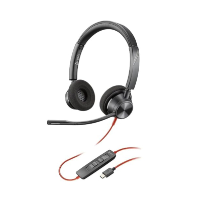 Auriculares Est&Eacute;Reo Usb-C Poly Blackwire 8225