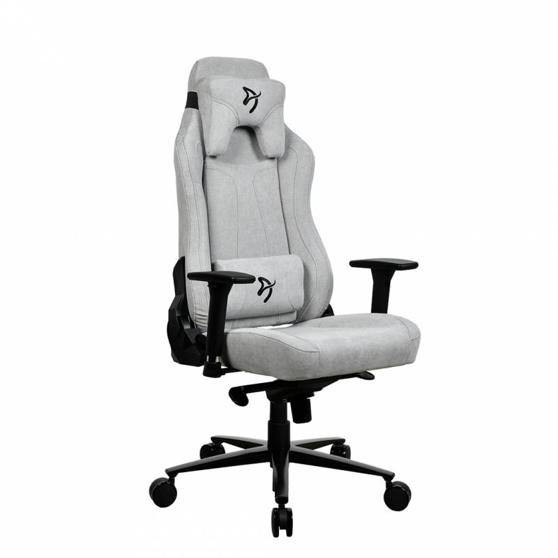 Silla Gamer Arozzi Soft Fabric Grey